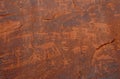 Ancient petroglyphs Royalty Free Stock Photo