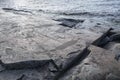 The famous petroglyphs at Cape Besov nos in Lake Onega