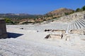 Ancient Phaestos at Crete island in Greece Royalty Free Stock Photo