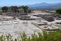 Ancient Phaestos at Crete island in Greece Royalty Free Stock Photo