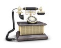 Ancient phone Royalty Free Stock Photo