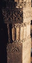 ancient pillar With carvings And design