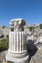 Ancient pillar from Kos island in Greece