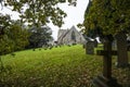 Crowhurst Church, north-west of Hastings, East Sussex, England - home to some ancient yew, holly and oak trees. Royalty Free Stock Photo