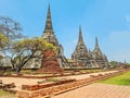 ancient pagoda with sky as background Royalty Free Stock Photo