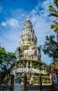 The ancient pogoda in Thailand. Royalty Free Stock Photo