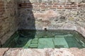 Ancient pool in Thermal Baths of Diocletianopolis, town of Hisarya, Bulgaria Royalty Free Stock Photo