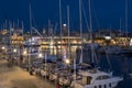 Old Port Genoa Night Royalty Free Stock Photo