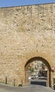 The ancient Porta San Miniato which is part of the circle of walls of Florence, Italy, on a sunny day