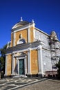 The ancient Portofino`s church, Portofino, Genova, Liguria, Italy