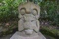 Ancient pre-columbian statues in San Agustin, Colombia.