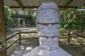 Ancient pre-columbian statues in San Agustin, Colombia.