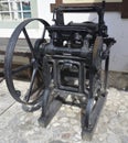 Ancient printing press