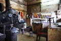 Ancient Projector room at single screen cinema, Maharashtra, India