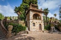 Ancient public Garden of Villa Comunale in Taormina, Sicily