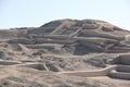 The ancient pyramid at Cahuachi