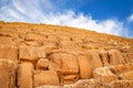 The ancient pyramid of Chefren in Giza, Egypt Royalty Free Stock Photo