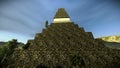 Ancient pyramid in the forest video