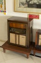 Ancient Radio Machine at City Palace,Udaipur,Rajasthan,India Royalty Free Stock Photo