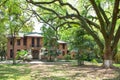 Ancient red brick building in Sun Yat-Sen University Royalty Free Stock Photo