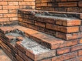 Ancient Red Brick, Thapae Gate in the main entrance to old city Chiangmai