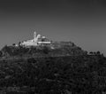 Ancient Religious Monument `Nossa Senhora da Graca` Sanctuary located in the top of `Farinha` Mountain, Mondim de Basto.