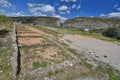 Ancient remainings of the Roman villa in Navarra