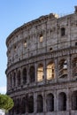 Ancient Remains in Rome, Italy. Colosseum.