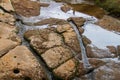 Ancient riverbed carvings