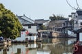 Ancient Riverside Town in Southern China