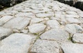 Ancient road in Pompeii