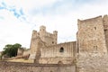 Ancient rochester castle in kent uk england Royalty Free Stock Photo