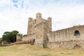 Ancient rochester castle in kent uk england Royalty Free Stock Photo