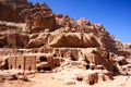 Ancient rock city Petra in Jordan
