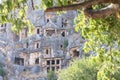 The ancient Rock-cut Tombs of Myra