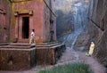 Ancient rock hewn churches of lalibela ethiopia