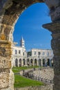 Ancient roman amphitheater in Pula