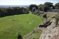 Ancient Roman Amphitheatre Royalty Free Stock Photo