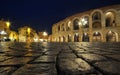 Ancient roman amphitheatre Arena in Verona, Italy