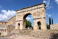 Roman arch gate, Medinaceli, Spain