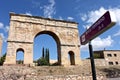 Roman arch gate, Medinaceli, Spain