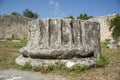 Ancient Roman archaeological site, Alba Fucens, Abruzzo Italy