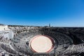 Ancient roman Arena of Nimes, France Royalty Free Stock Photo