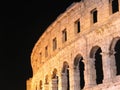 Ancient Roman arena in Pula, Croatia