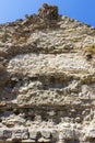 Ancient Roman bathing thermae in Varna, port city at Black Sea.