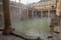 Ancient Roman Baths Royalty Free Stock Photo