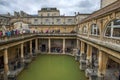 Ancient roman baths, city of Bath, England Royalty Free Stock Photo