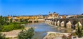 Ancient Roman Bridge River Guadalquivir Cordoba Spain