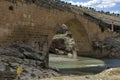 The ancient Roman bridge which crosses the Cendere Bridge near the town of Kocahisar in eastern Turkey.