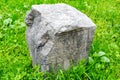 Ancient roman burial stone in Verona Royalty Free Stock Photo